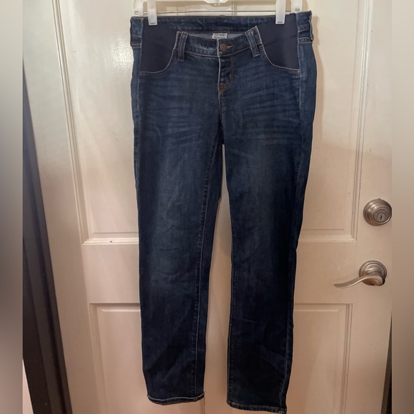 Old Navy Maternity Side Low Panel Straight Boot Jeans - Picture 10 of 10